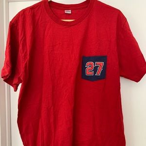 Red Angels Mike Trout shirt